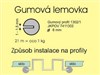 LIMES Gumová lemovka